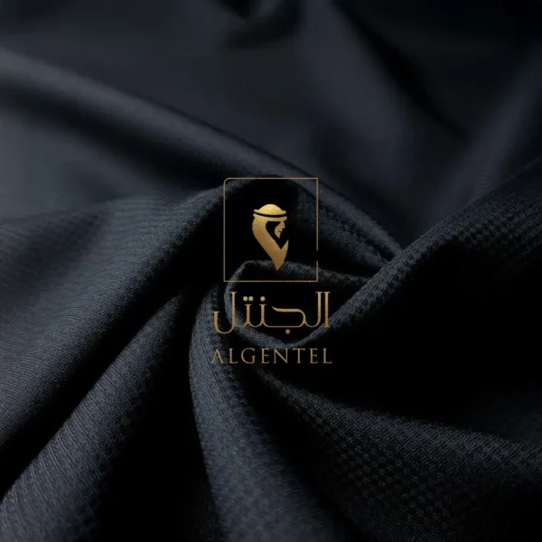 الجنتل للأقمشة الرجالية - سميراميس الخلية (أسود)