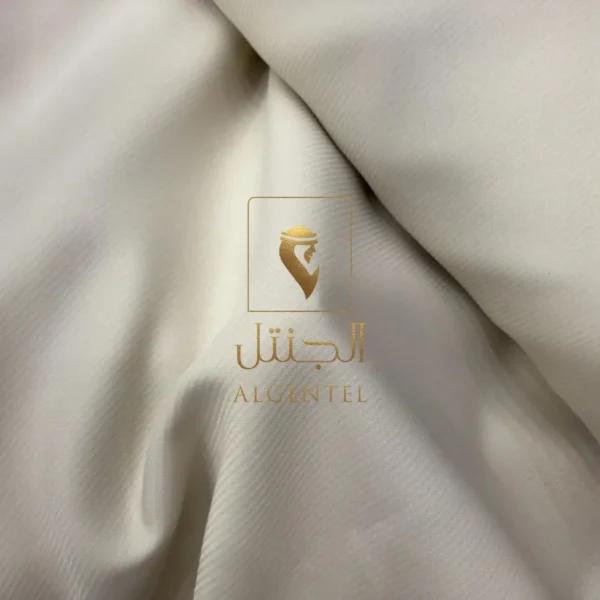 الجنتل للأقمشة الرجالية - سميراميس مقلّم (أوف وايت)